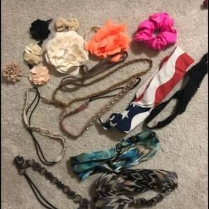 Assorted hair accessories